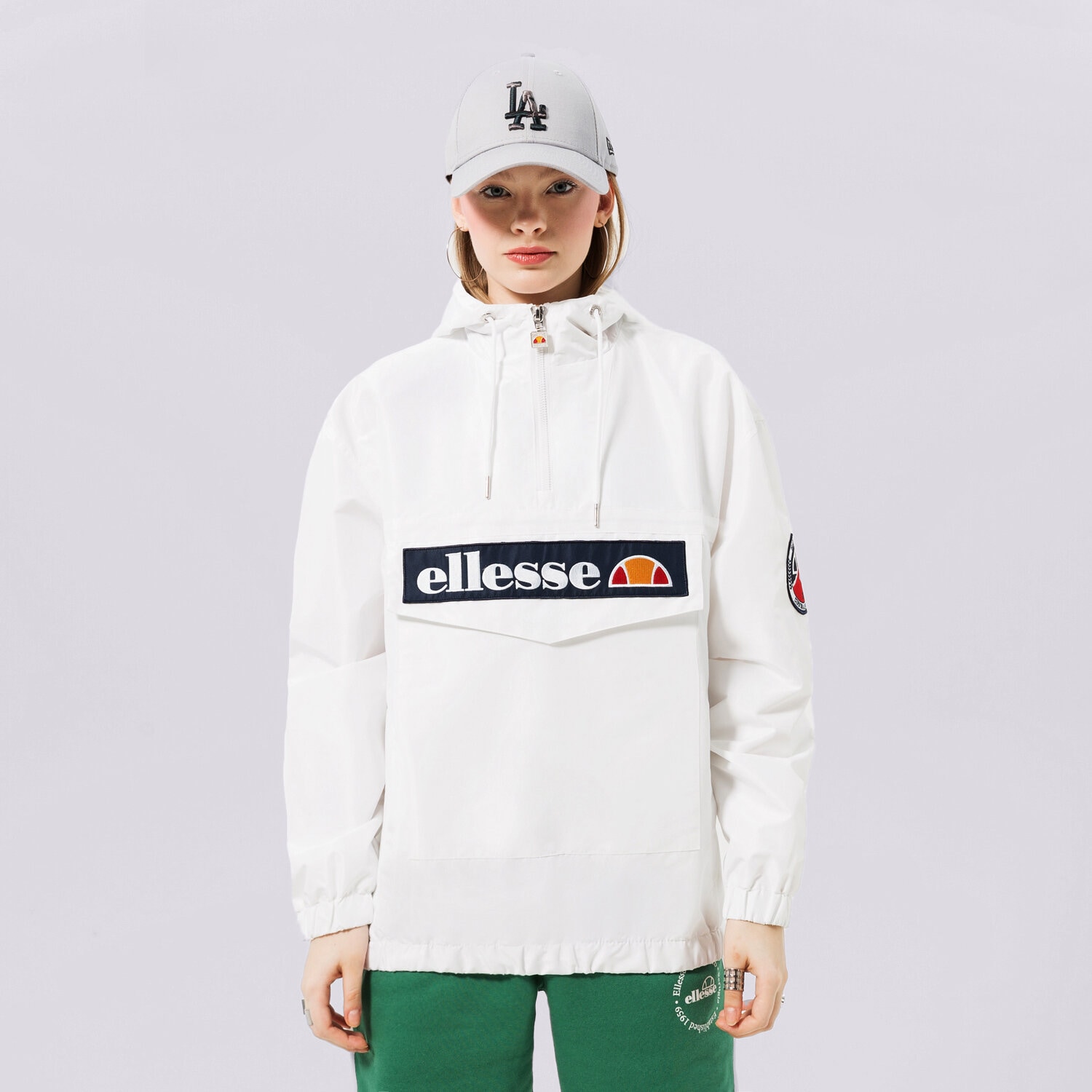 Kurtka wiosenna / jesienna damska ELLESSE KURTKA MONTEZ OH JACKET WHT SGS09429908 BIAŁY