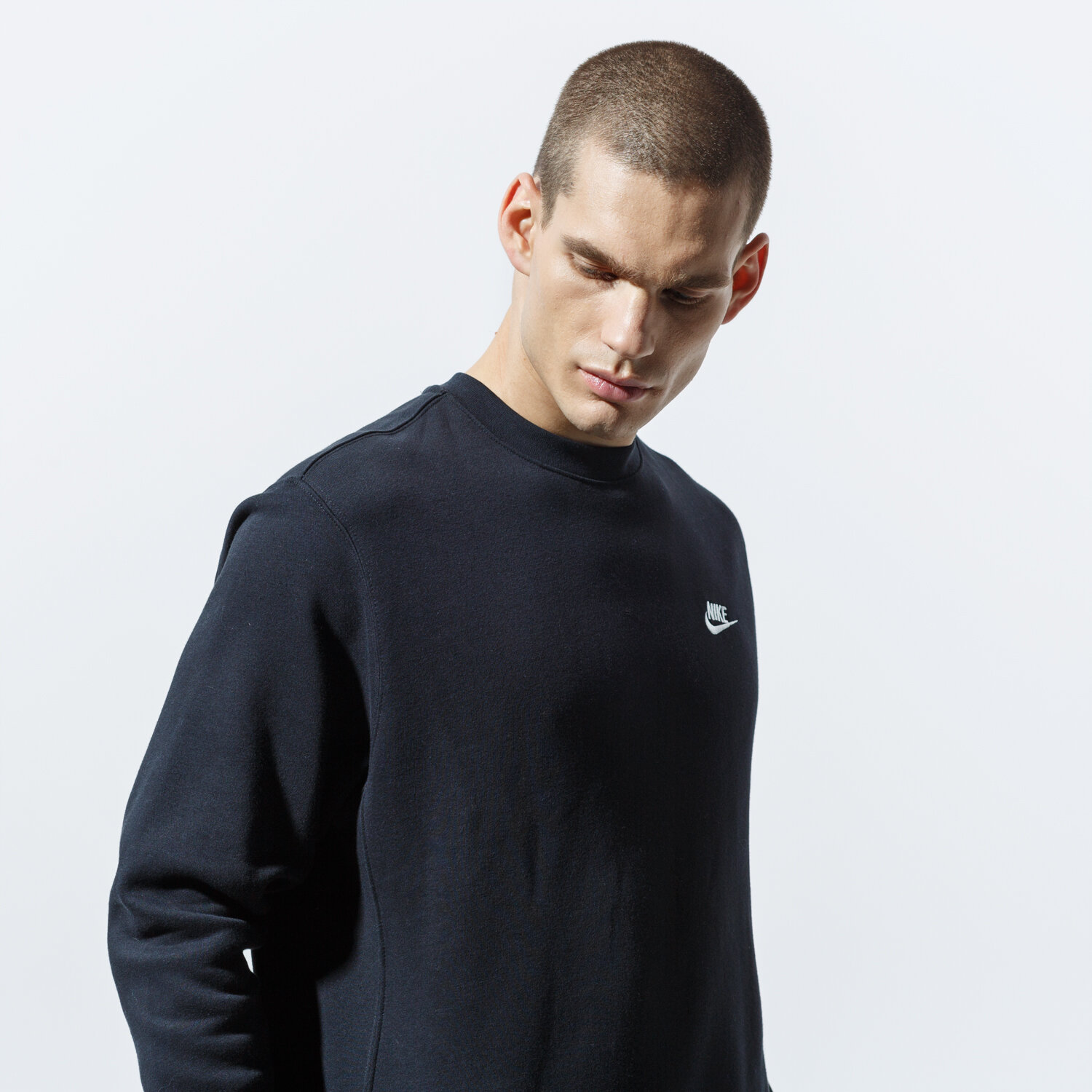 Bluza męska NIKE BLUZA SPORTSWEAR CLUB FLEECE BV2662-010 CZARNY