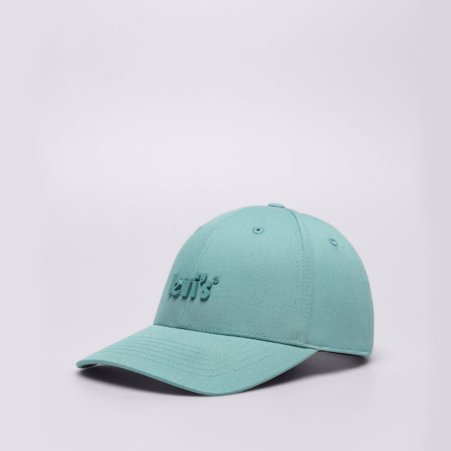 Czapka z daszkiem dla dzieci LEVI'S CZAPKA POSTER LOGO FLEXFIT CAP D66250016 ZIELONY