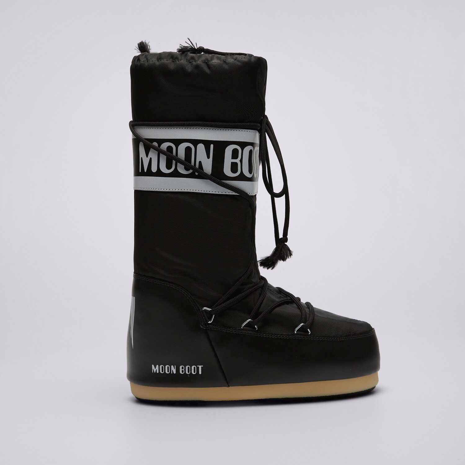 Buty zimowe damskie MOON BOOT NYLON 14004400001 CZARNY