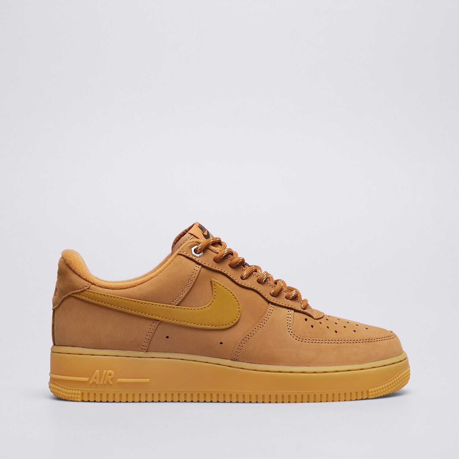 Buty sneakersy męskie NIKE AIR FORCE 1 '07 LV8 CJ9179-200 BRĄZOWY