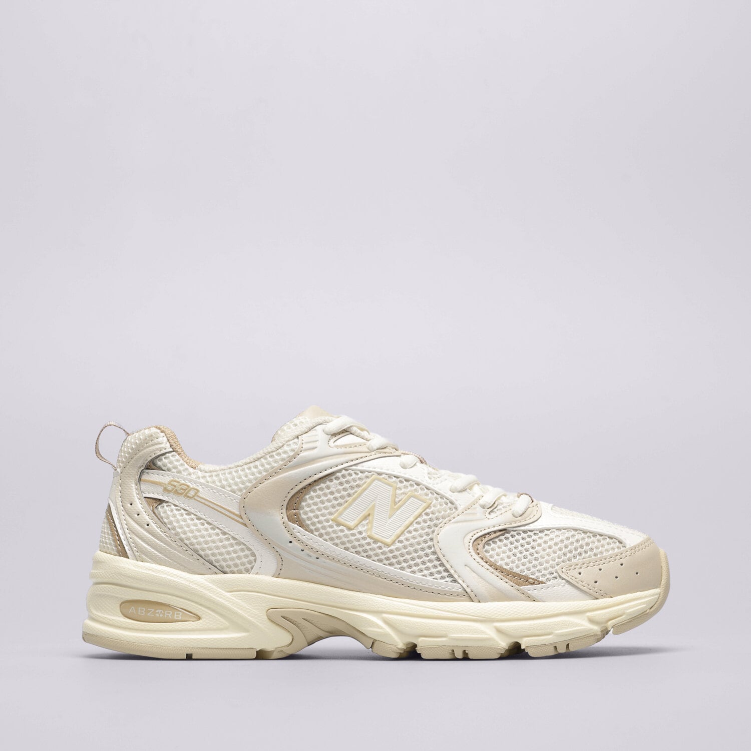 Buty sneakersy damskie NEW BALANCE 530  MR530AA BEŻOWY