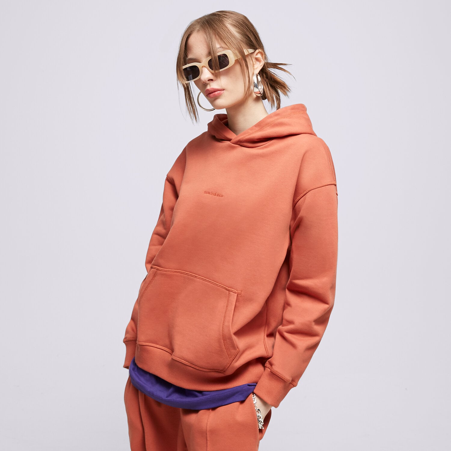 Bluza damska NEW BALANCE BLUZA Z KAPTUREM NB ATHLETICS HOODIE