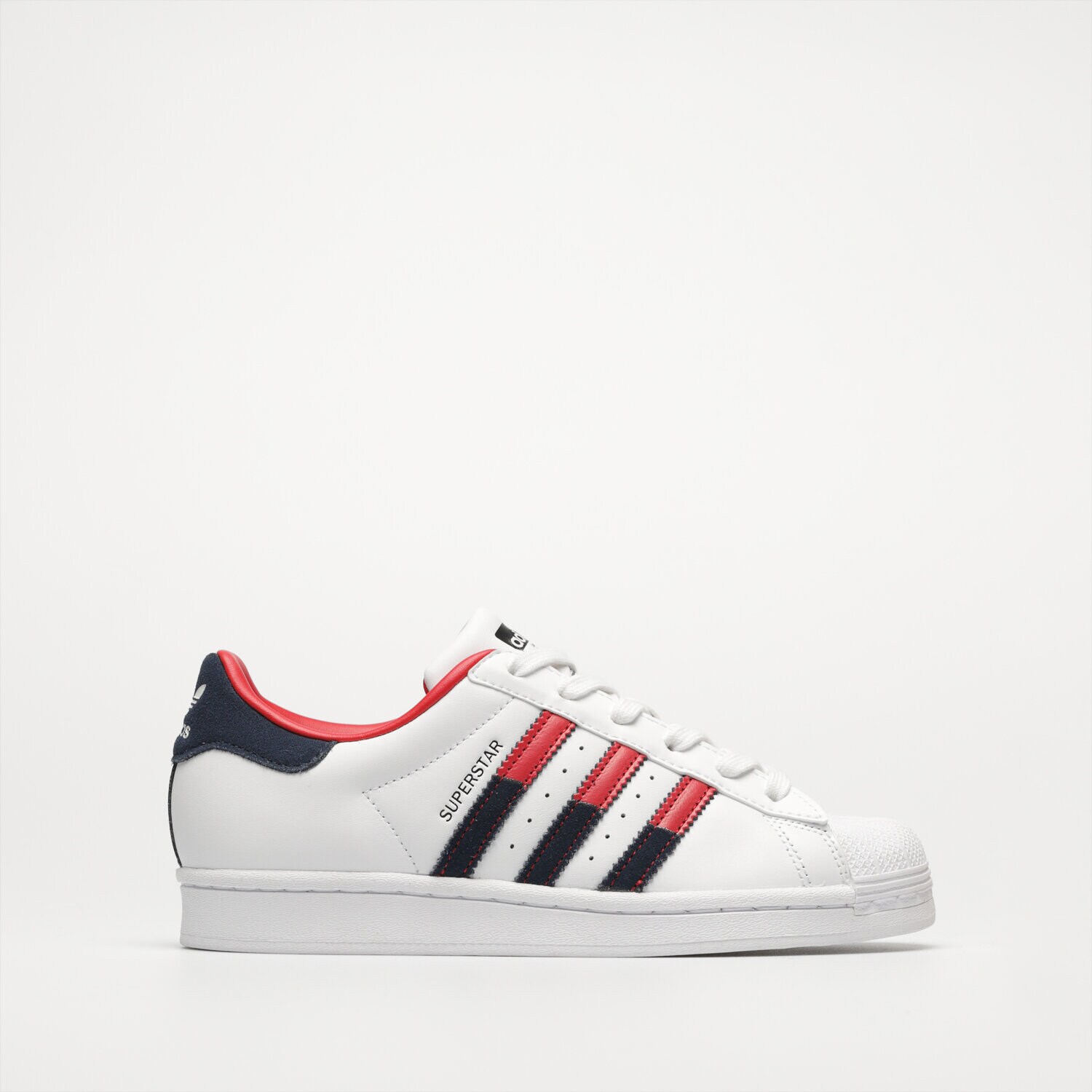 Buty sneakersy dla dzieci ADIDAS SUPERSTAR J HQ8728 BIAŁY