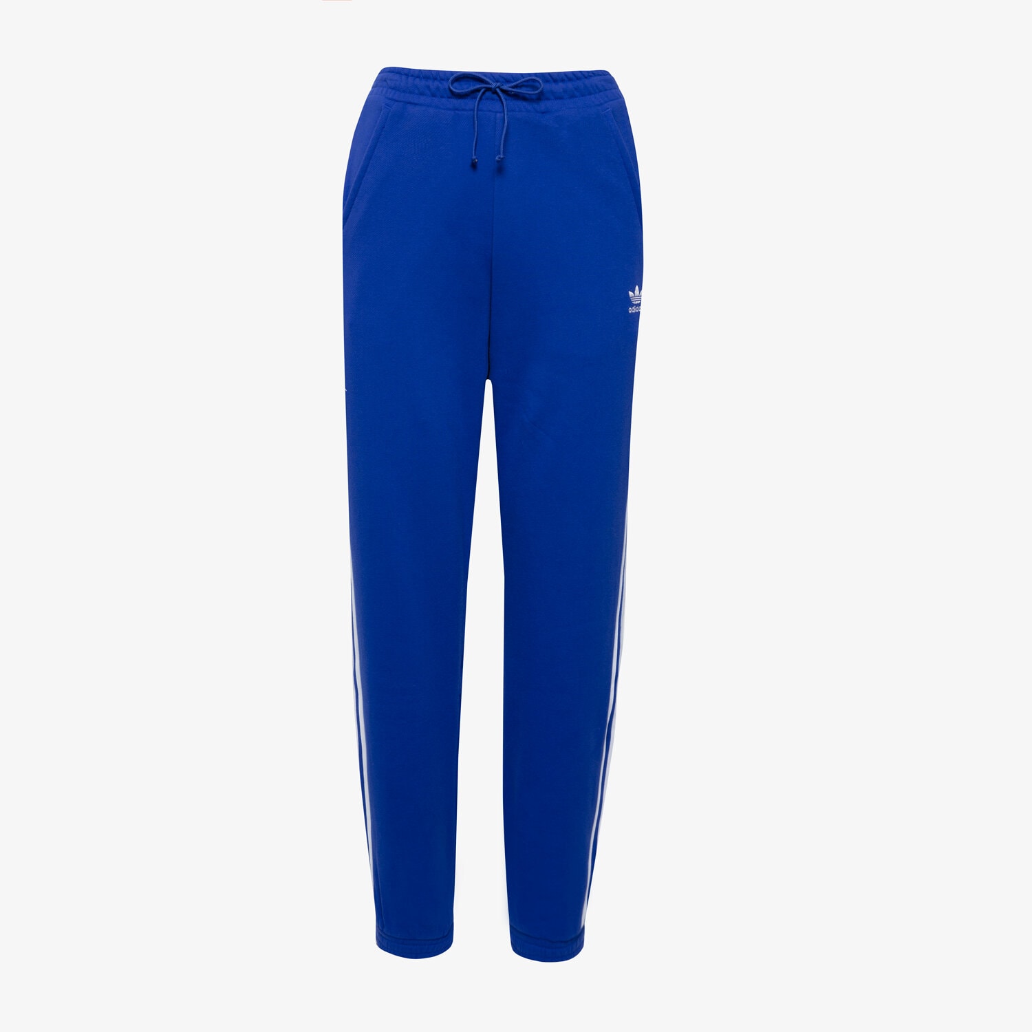 Spodnie sportowe damskie ADIDAS SPODNIE 3S FLC JOGGER BLU PANTS IB7456 NIEBIESKI