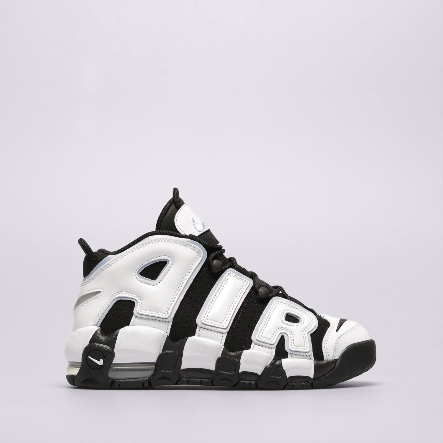 Buty sneakersy dla dzieci NIKE AIR MORE UPTEMPO DQ6200-001 CZARNY