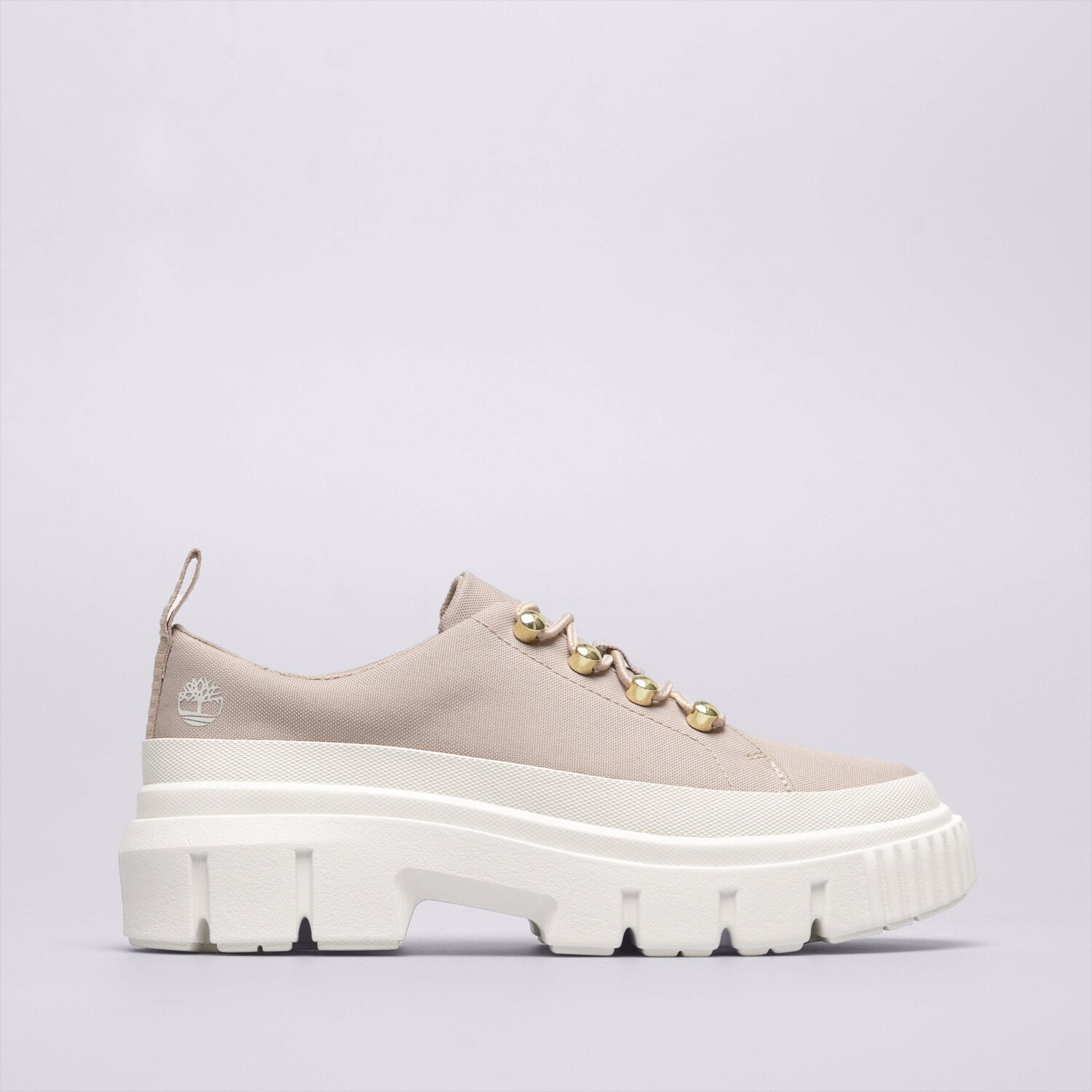 Buty sneakersy damskie TIMBERLAND GREYFIELD FABRIC OX TB0A5P6S2691 BEŻOWY