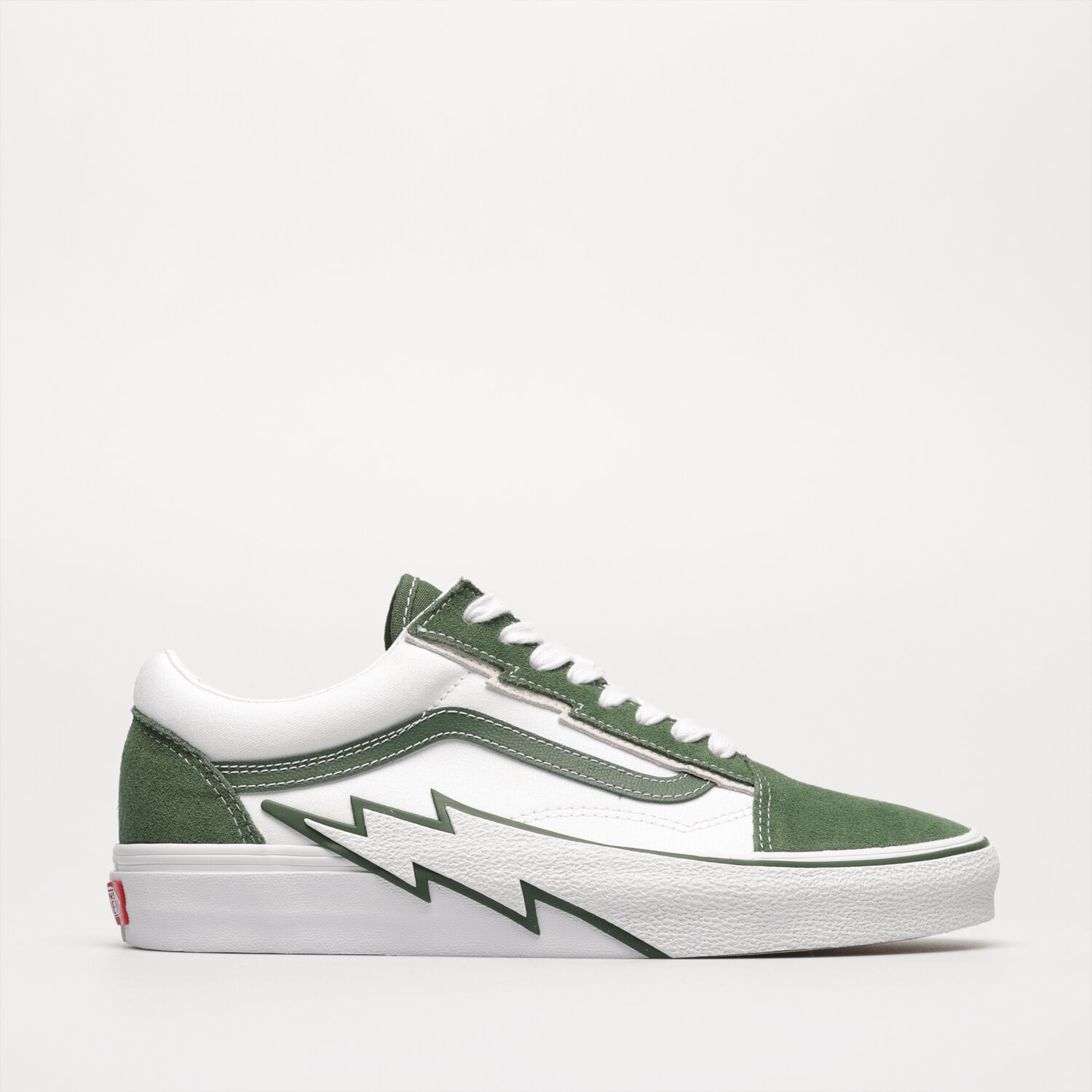 Buty sneakersy męskie VANS OLD SKOOL BOLT VN0009Q5BGN1 ZIELONY