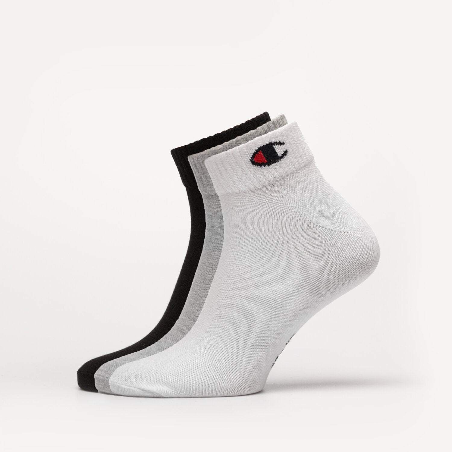 Skarpetki męskie CHAMPION SKARPETY 3PK QUARTER SOCKS U24559EM006 MULTICOLOR