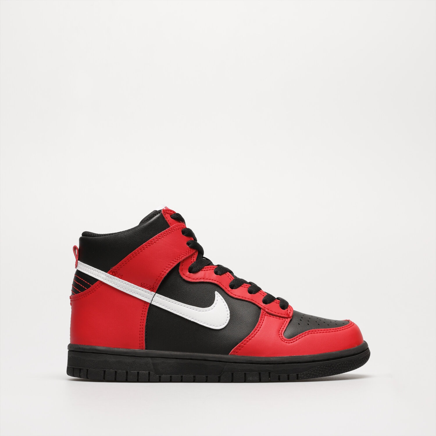 Buty sneakersy dla dzieci NIKE DUNK HIGH BG DB2179-003 CZERWONY