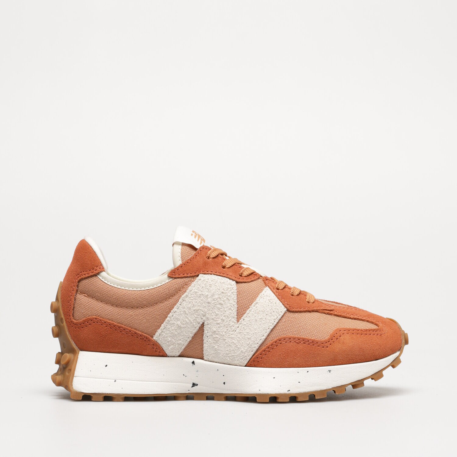 Buty sneakersy damskie NEW BALANCE 327 WS327SM POMARAŃCZOWY