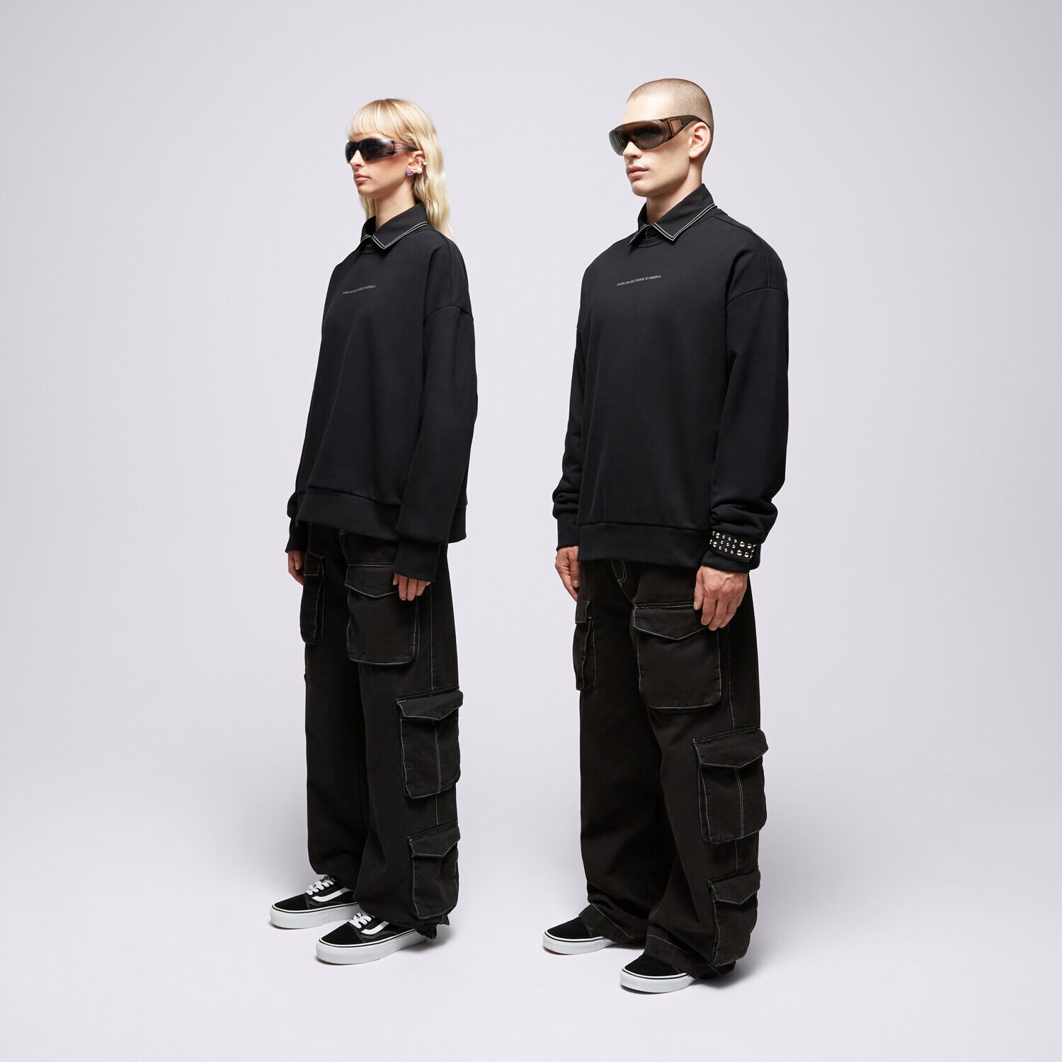 Bluza damska S.NOW JOB SIZEER CREWNECK “I DON'T KNOW” BLACK SI123BLU51001 CZARNY