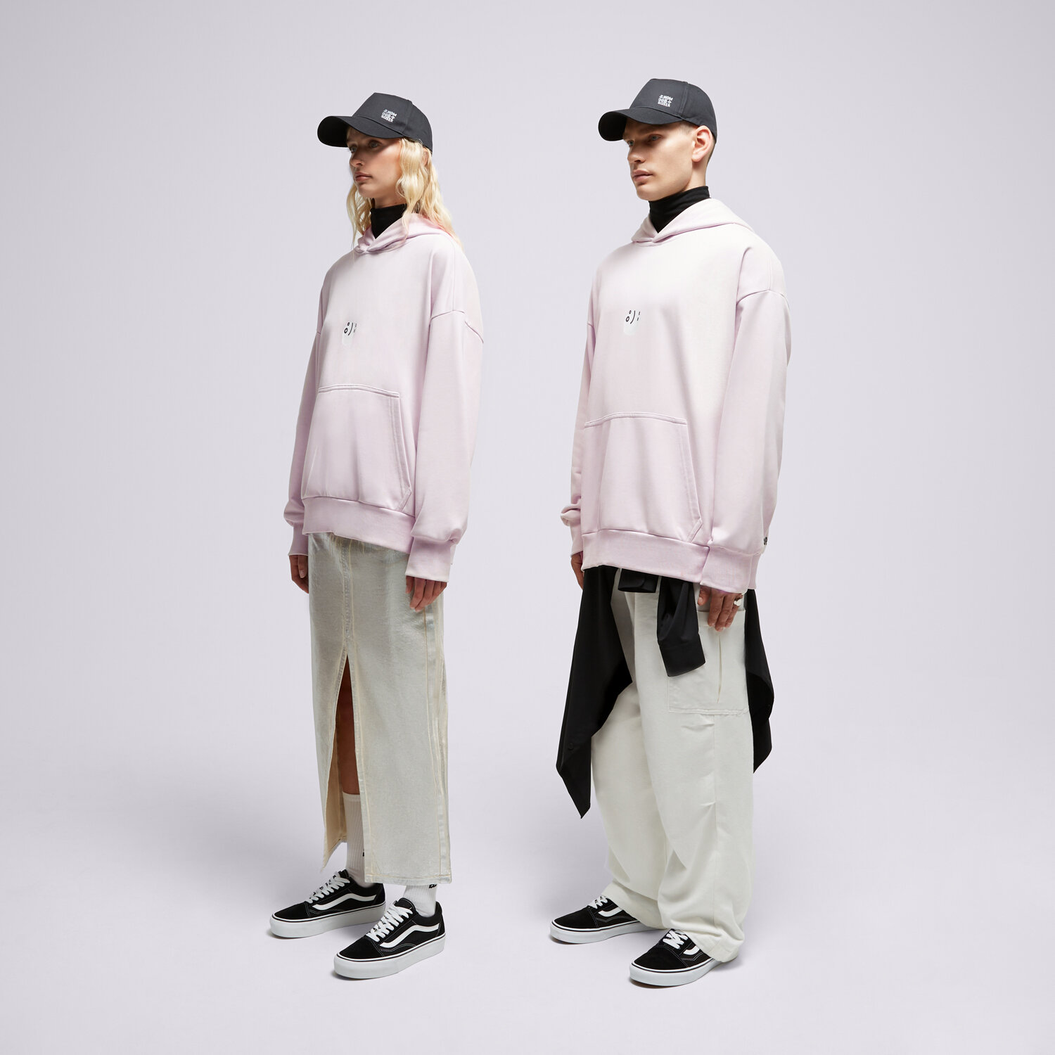 Bluza damska S.NOW JOB SIZEER HOODIE “I DECIDE” OFF WHITE SI123BLU50001 BEŻOWY