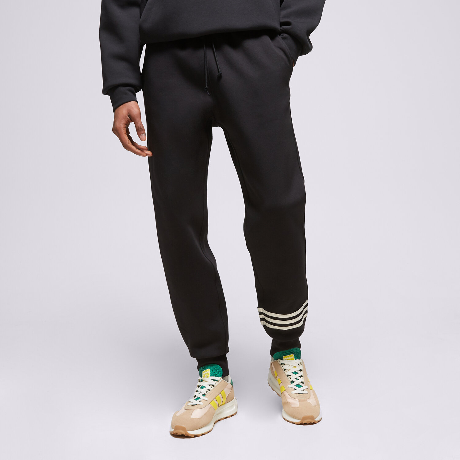 Spodnie sportowe męskie ADIDAS SPODNIE NEW C SWEATPANT HM1861 CZARNY