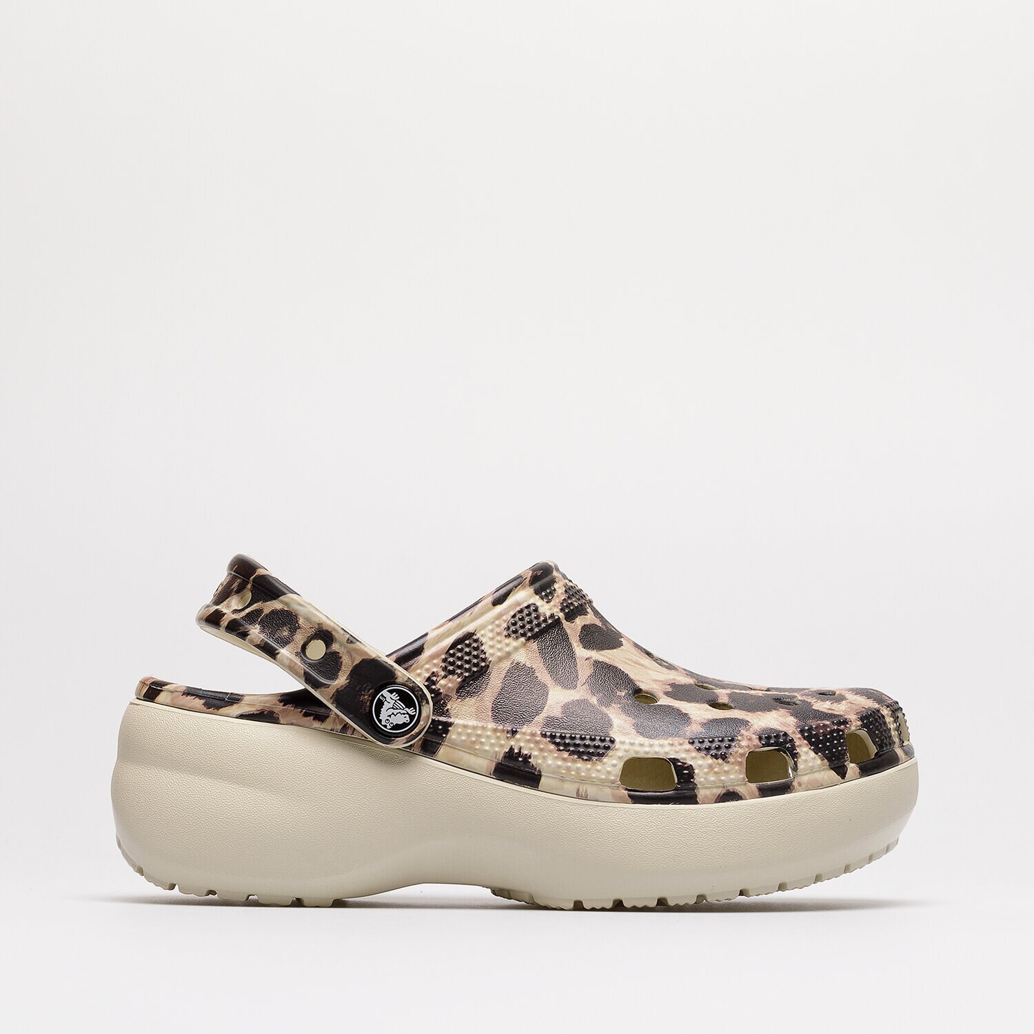 CROCS PLATF ANIMAL REMIX 207844-BL BRĄZOWY