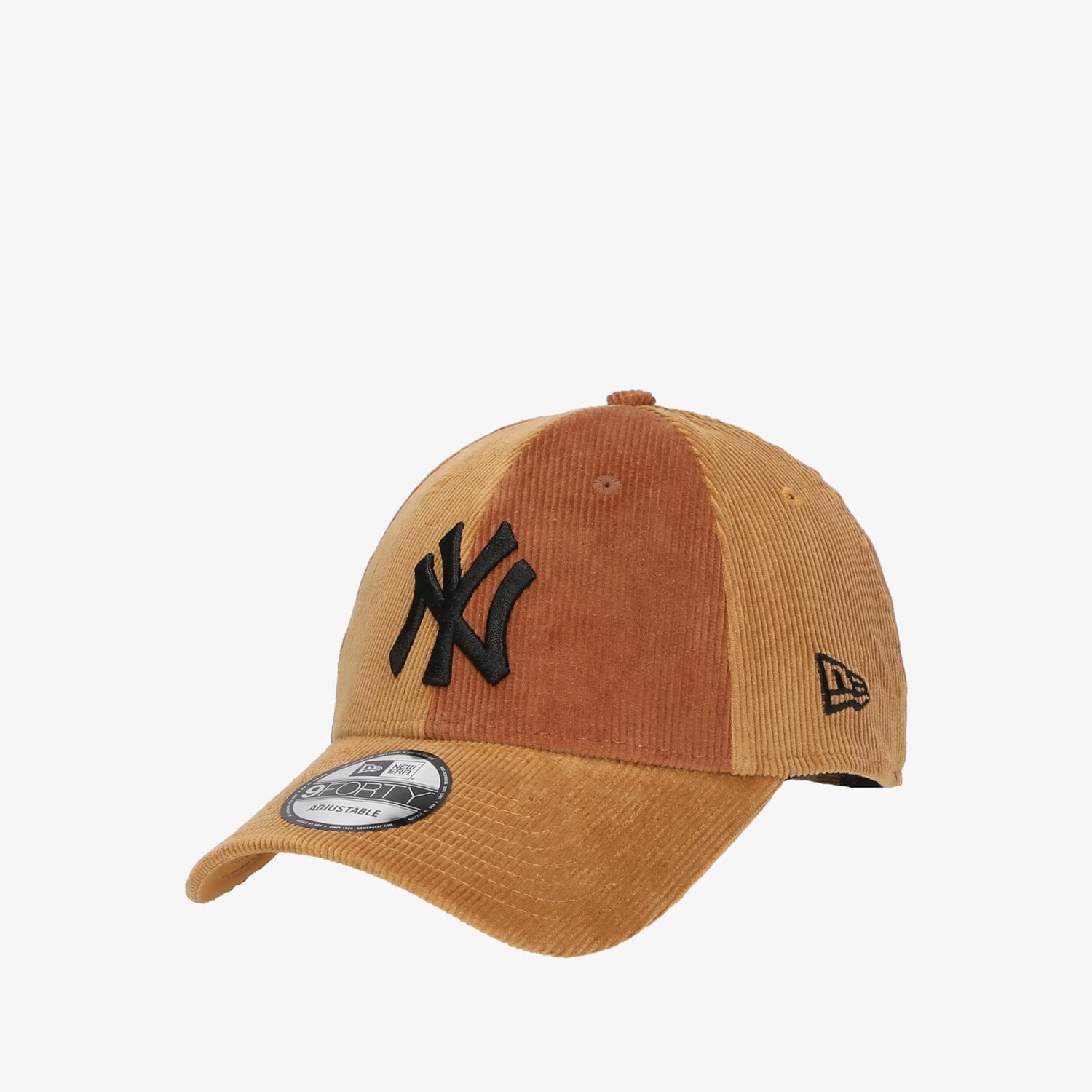 Czapka z daszkiem męska NEW ERA CZAPKA CORD 940 TAN NEW YORK YANKEES TAN 60222483 BRĄZOWY