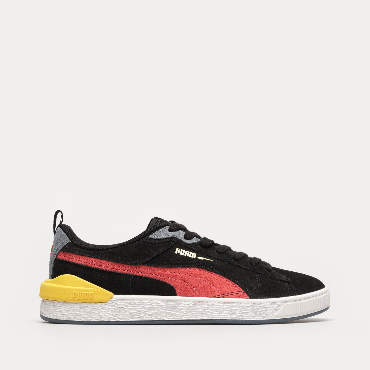 Buty sneakersy męskie PUMA SUEDE BLOC 38118303 CZARNY