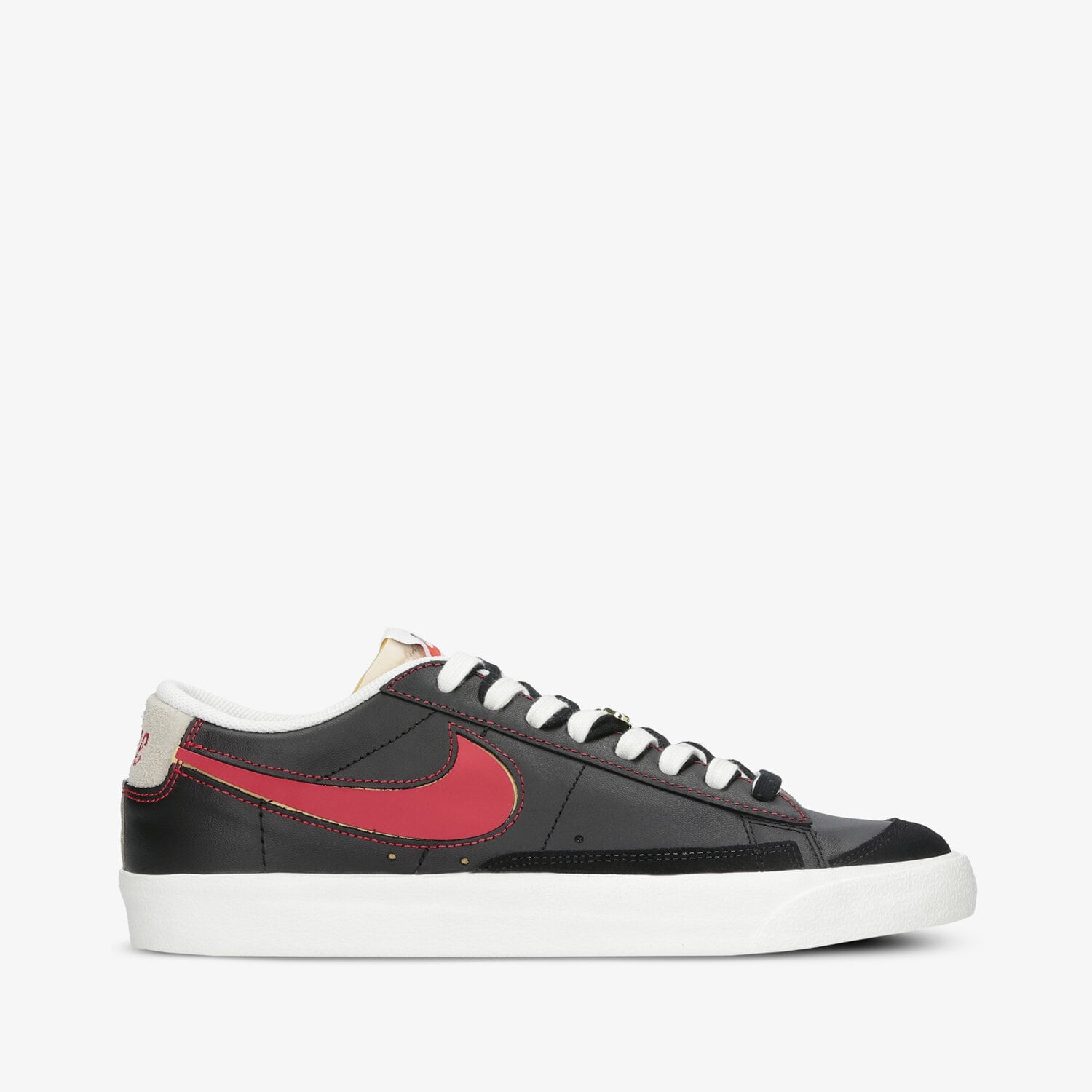 Buty sneakersy męskie NIKE BLAZER LOW '77 PRM DH4370-001 CZARNY
