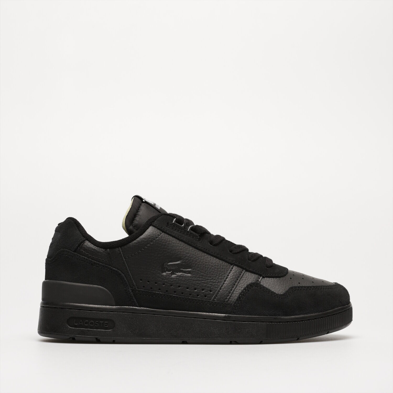 Buty sneakersy męskie LACOSTE T-CLIP 123 1 SMA 745SMA003302H CZARNY