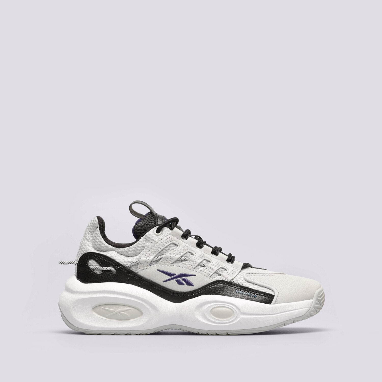 Buty sneakersy dla dzieci REEBOK SOLUTION MID HP4386 SZARY