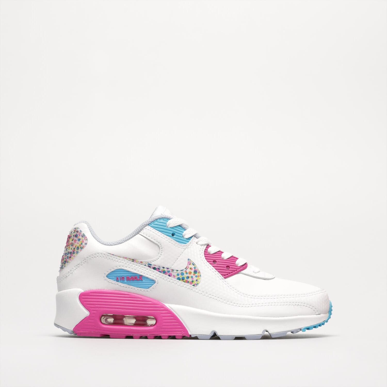 Buty sneakersy dla dzieci NIKE AIR MAX 90 LTR SE DV1843-100 BIAŁY
