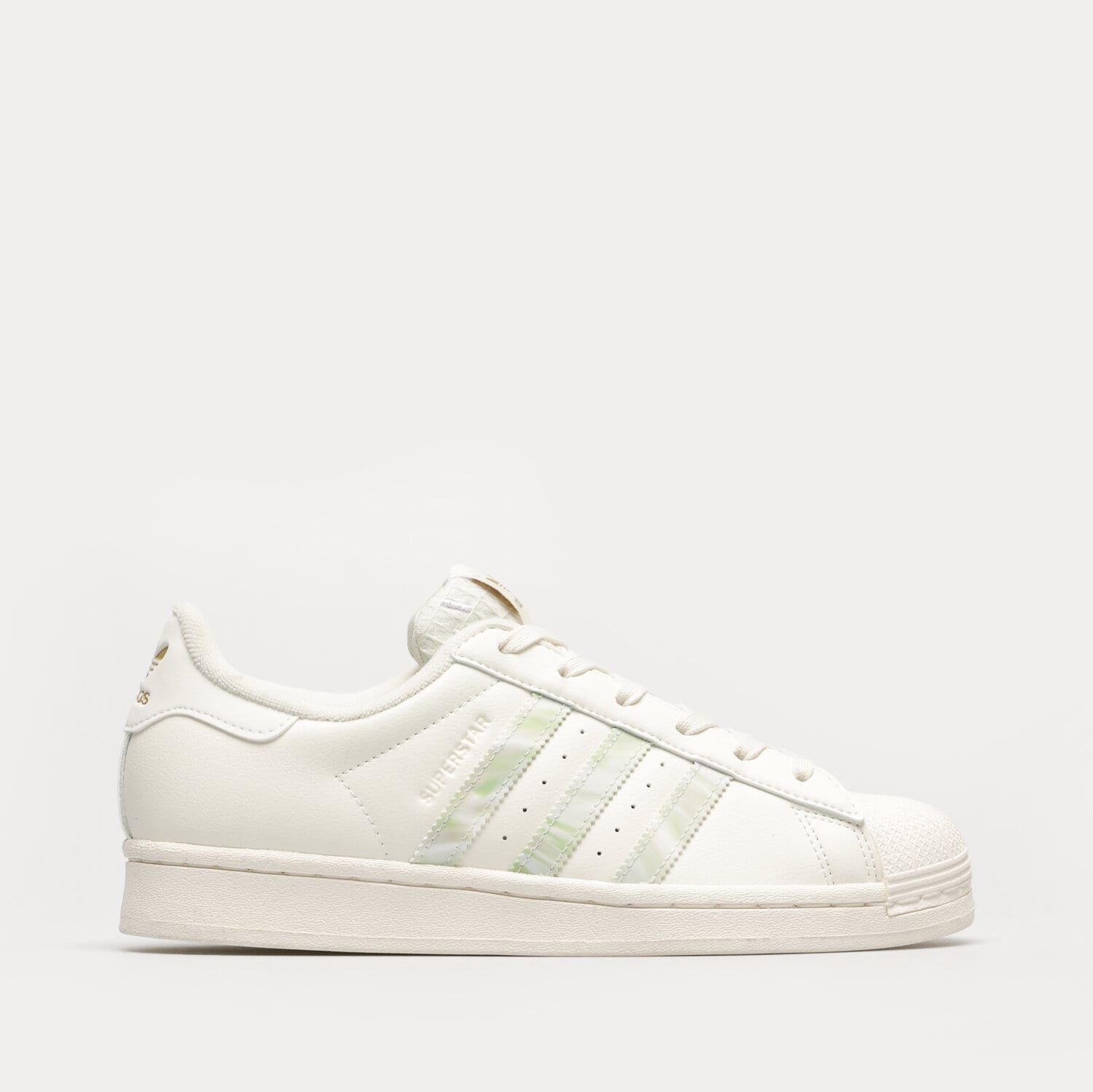 Buty sneakersy damskie ADIDAS SUPERSTAR HER VEGAN W HQ6668 BIAŁY