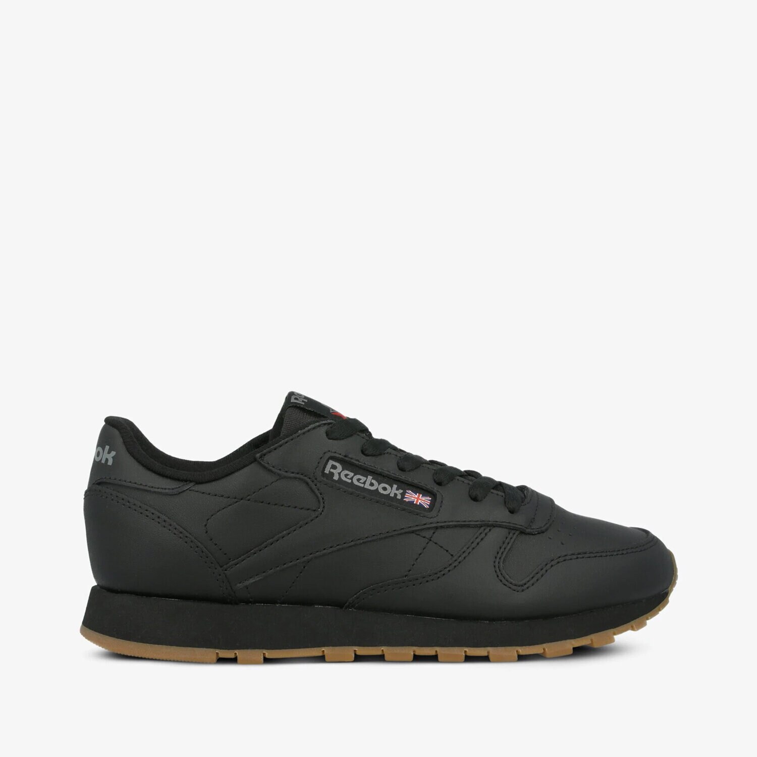 Buty sneakersy damskie REEBOK CLASSIC LEATHER 49804 CZARNY