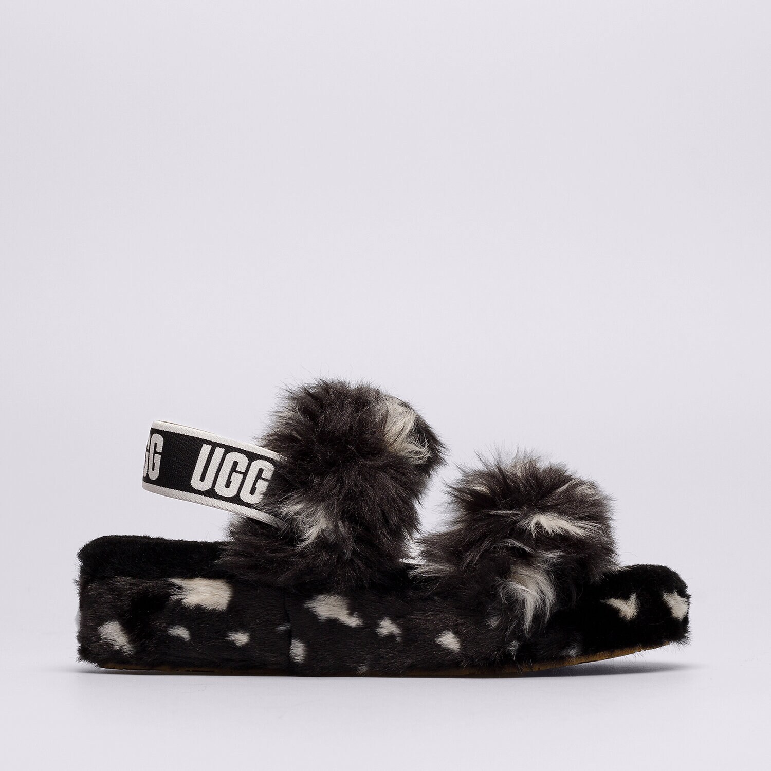 UGG OH YEAH SPOTS 1118165-BLACK CZARNY