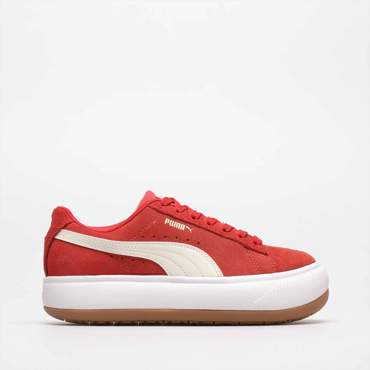 Buty sneakersy damskie PUMA SUEDE MAYU W 380686-08 CZERWONY