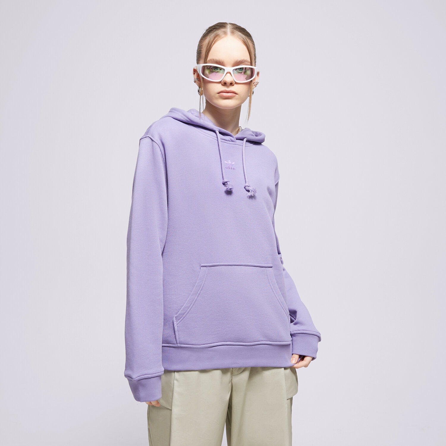 Bluza damska ADIDAS BLUZA Z KAPTUREM HOODIE IA6431 NIEBIESKI