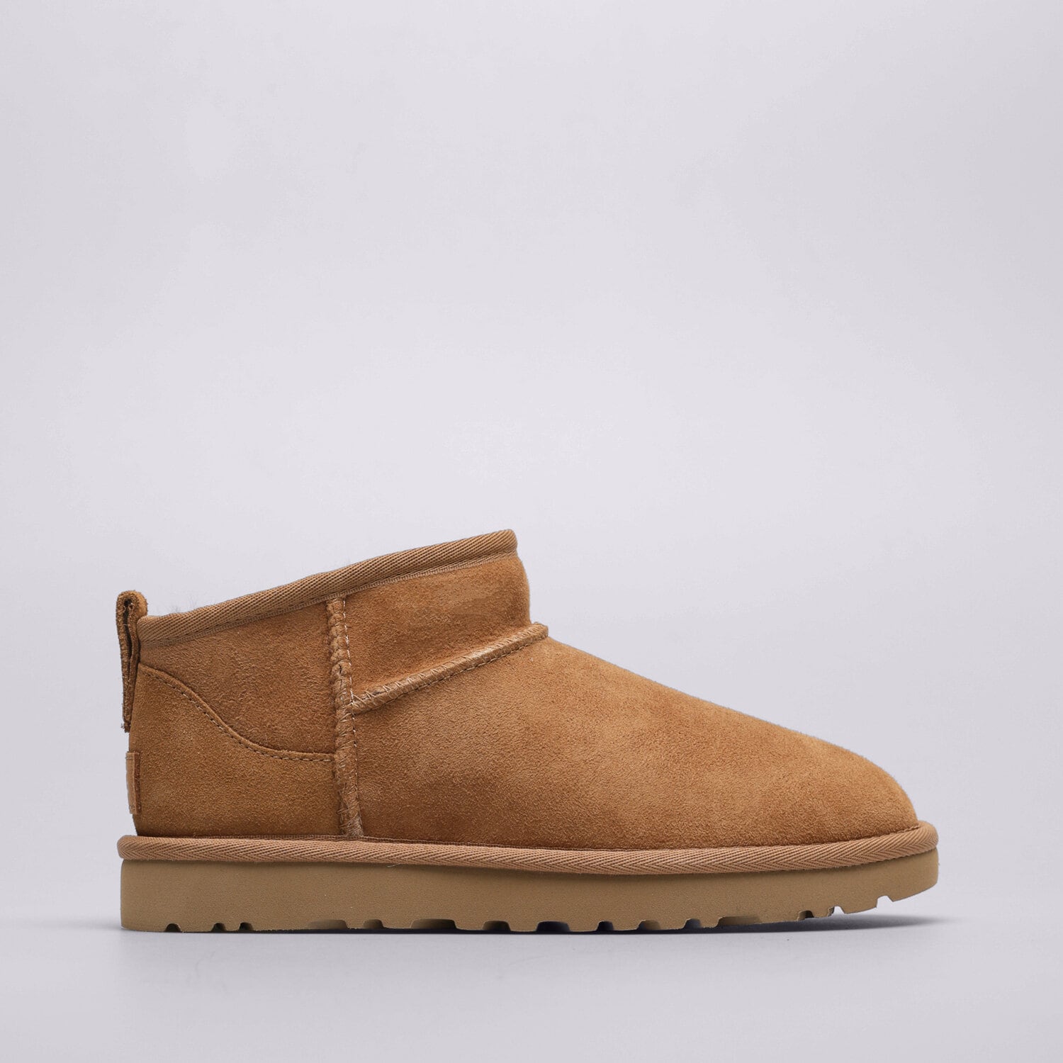 Buty zimowe damskie UGG CLASSIC ULTRA MINI 1116109-CHE BRĄZOWY