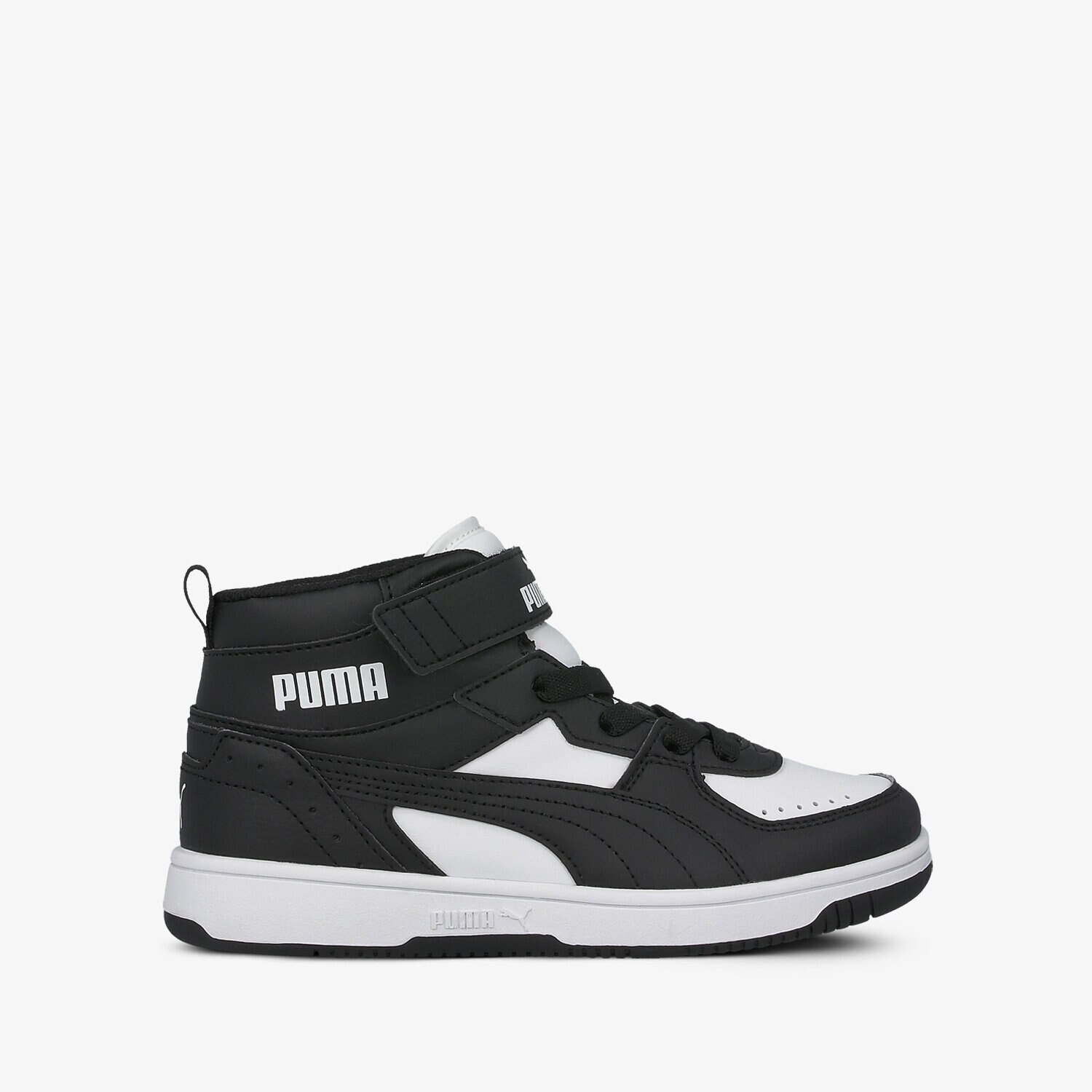 Buty zimowe, trekkingowe, outdoor dla dzieci PUMA REBOUND JOY AC PS 37468801 CZARNY