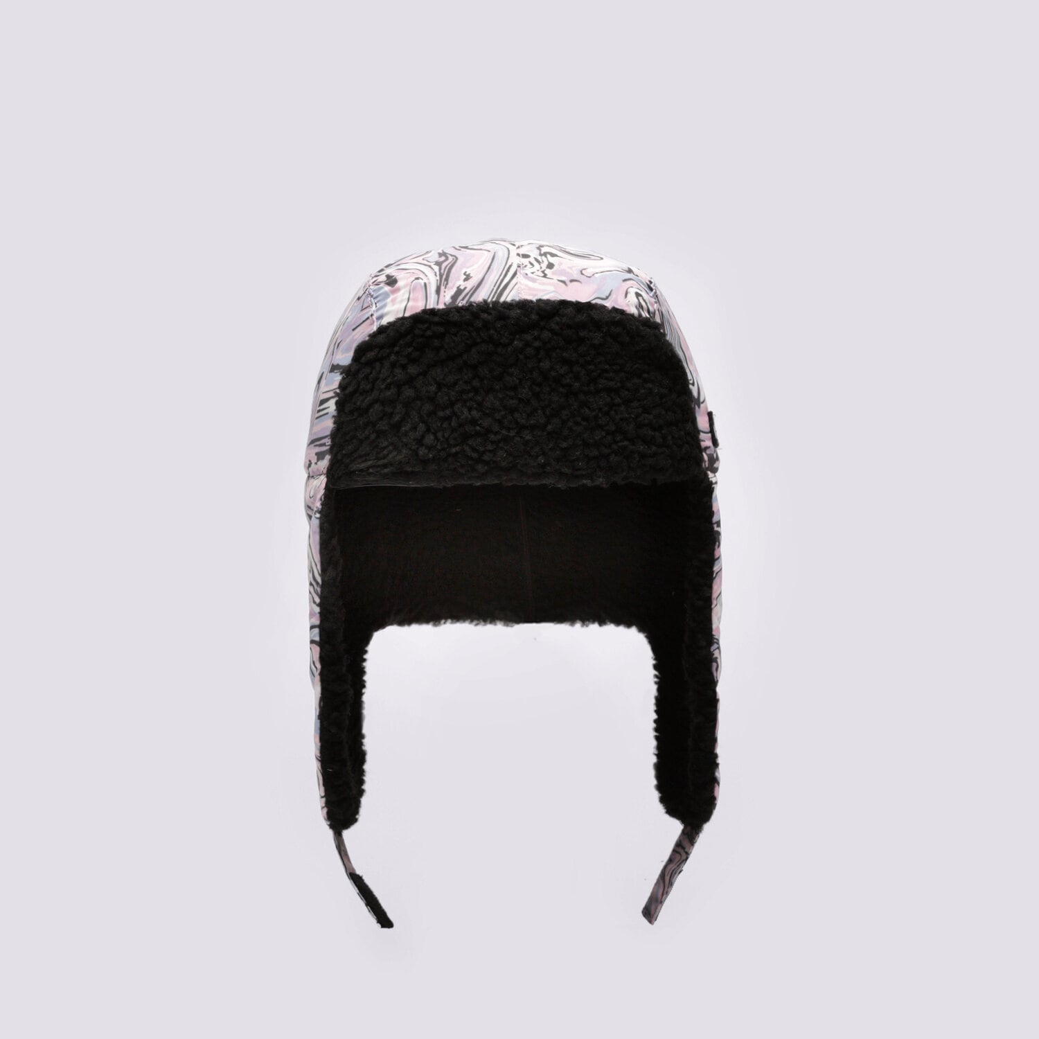 Czapka zimowa dla dzieci ELLESSE USZATKA BECKI TRAPPER HAT AOP S4QA2947943 RÓŻOWY