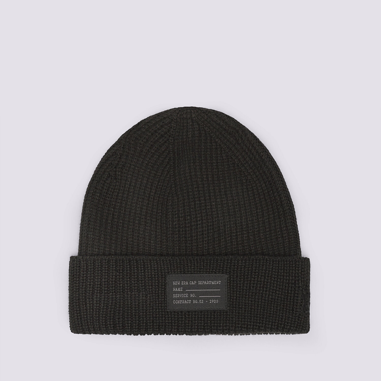 Czapka zimowa męska NEW ERA CZAPKA WOOL MIX WATCH BEANIE NEW ERA BLK 60285122 CZARNY
