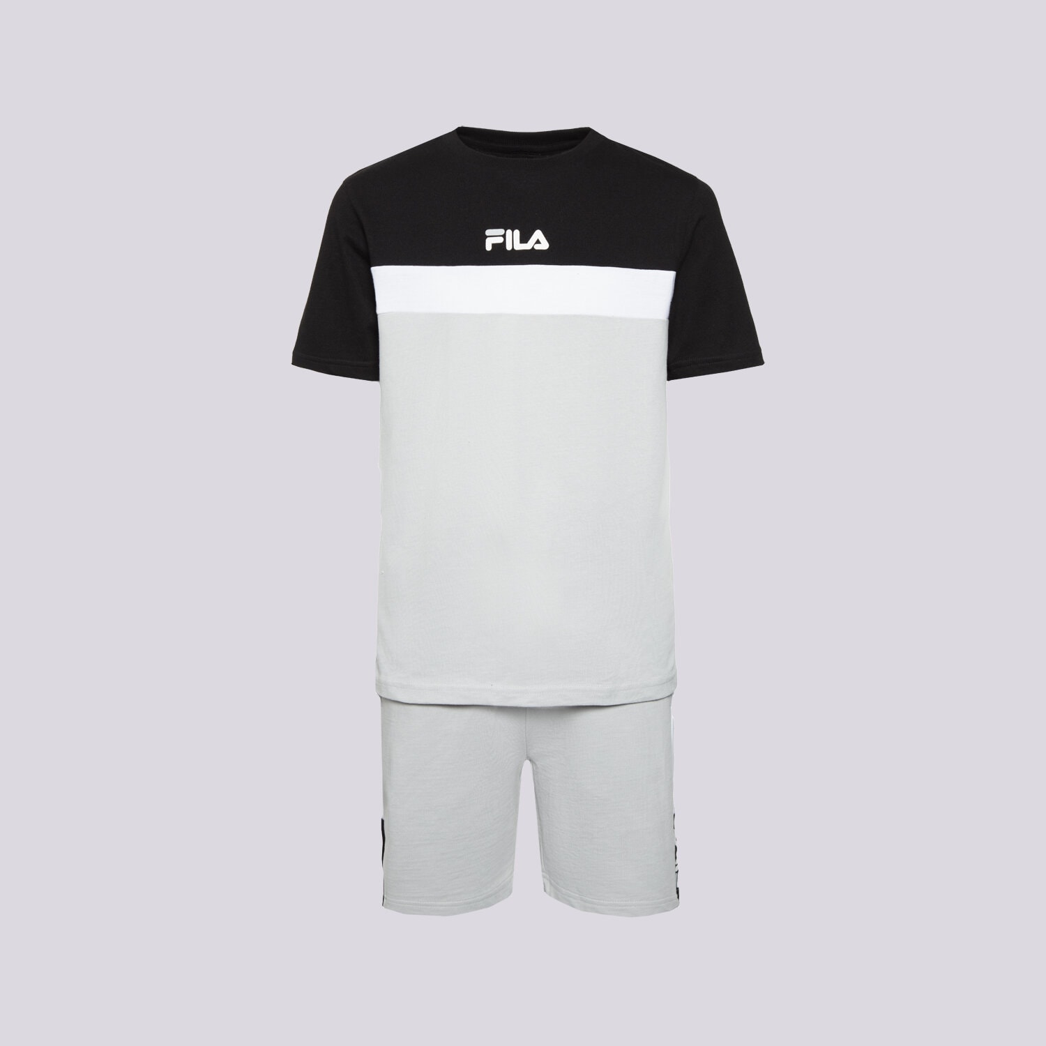 Sportowe spodnie dziecięce FILA CUT & SEW T SHIRT/SHORTS SET JUNIOR