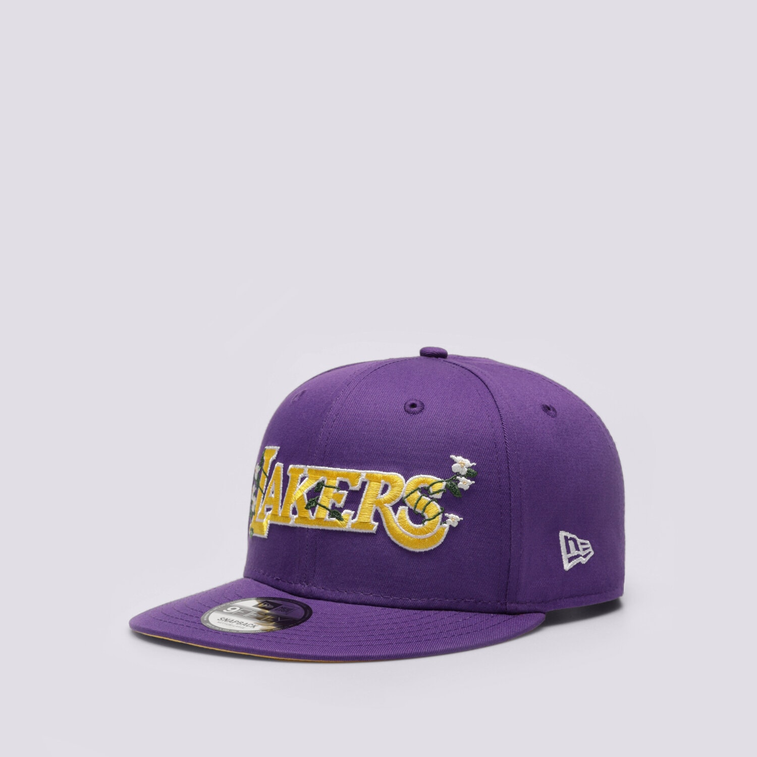 Czapka z daszkiem męska NEW ERA CZAPKA FLOWER WORDMARK 950 LAKERS LOS ANGELES LAKERS 60358100 FIOLETOWY