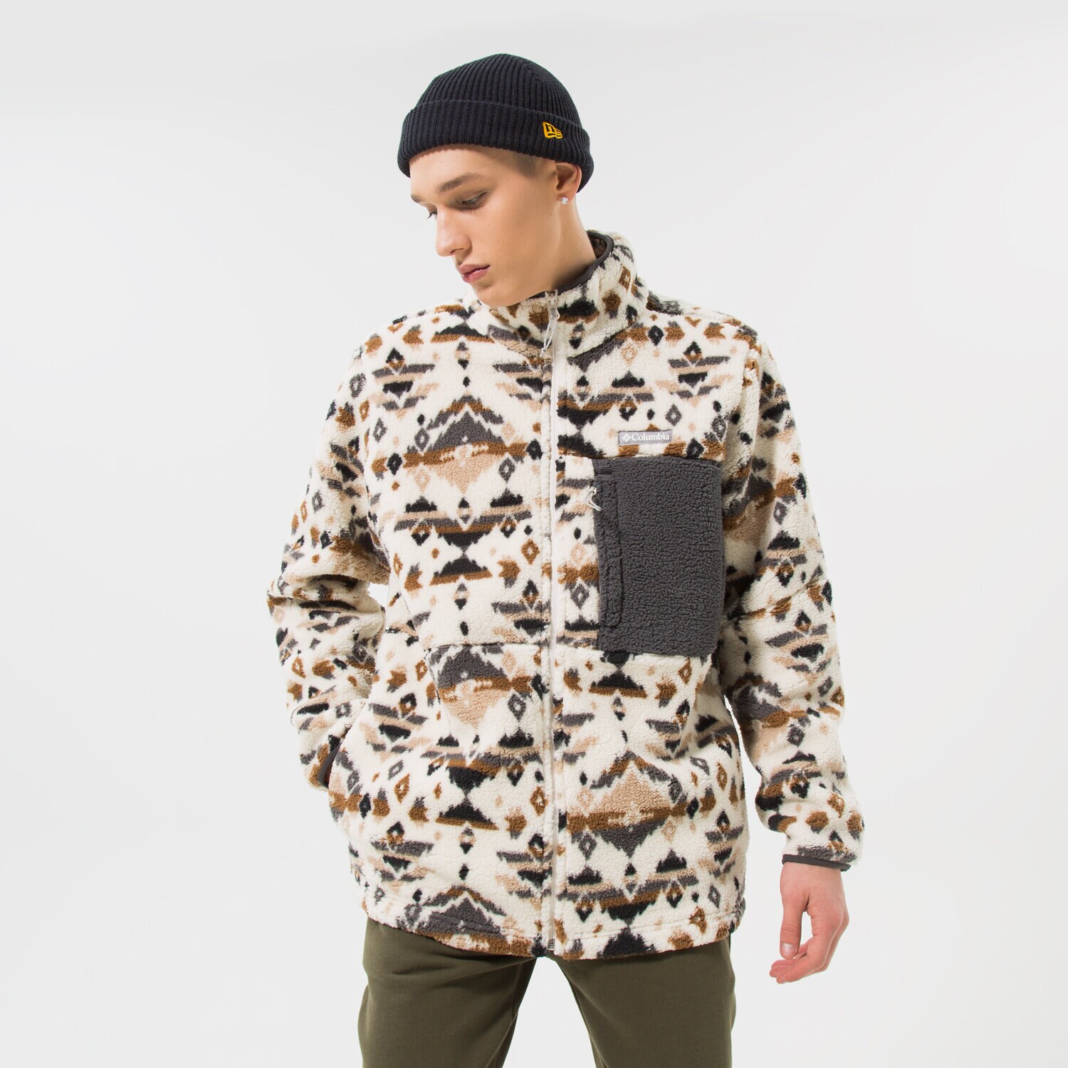 Bluza męska COLUMBIA POLAR MOUNTAINSIDE™ PRINTED FULL ZIP 2013743191 MULTICOLOR