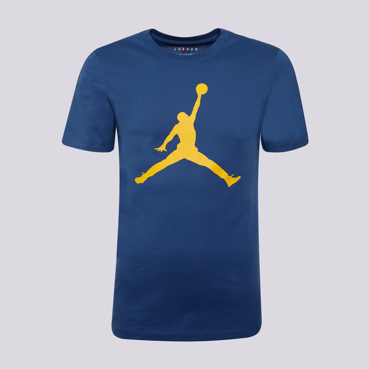 Koszulka, t-shirt sportowy męski JORDAN T-SHIRT JORDAN JUMPMAN CJ0921-493 GRANATOWY