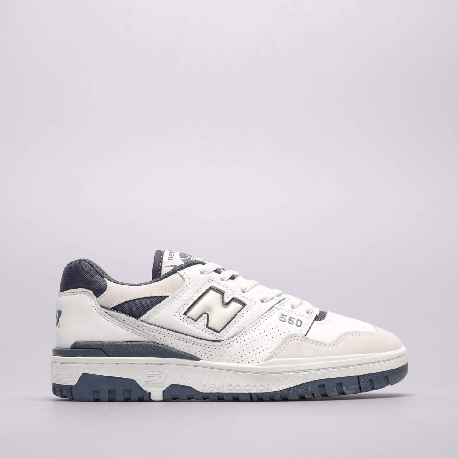 Buty sneakersy męskie NEW BALANCE 550  BB550STG BIAŁY