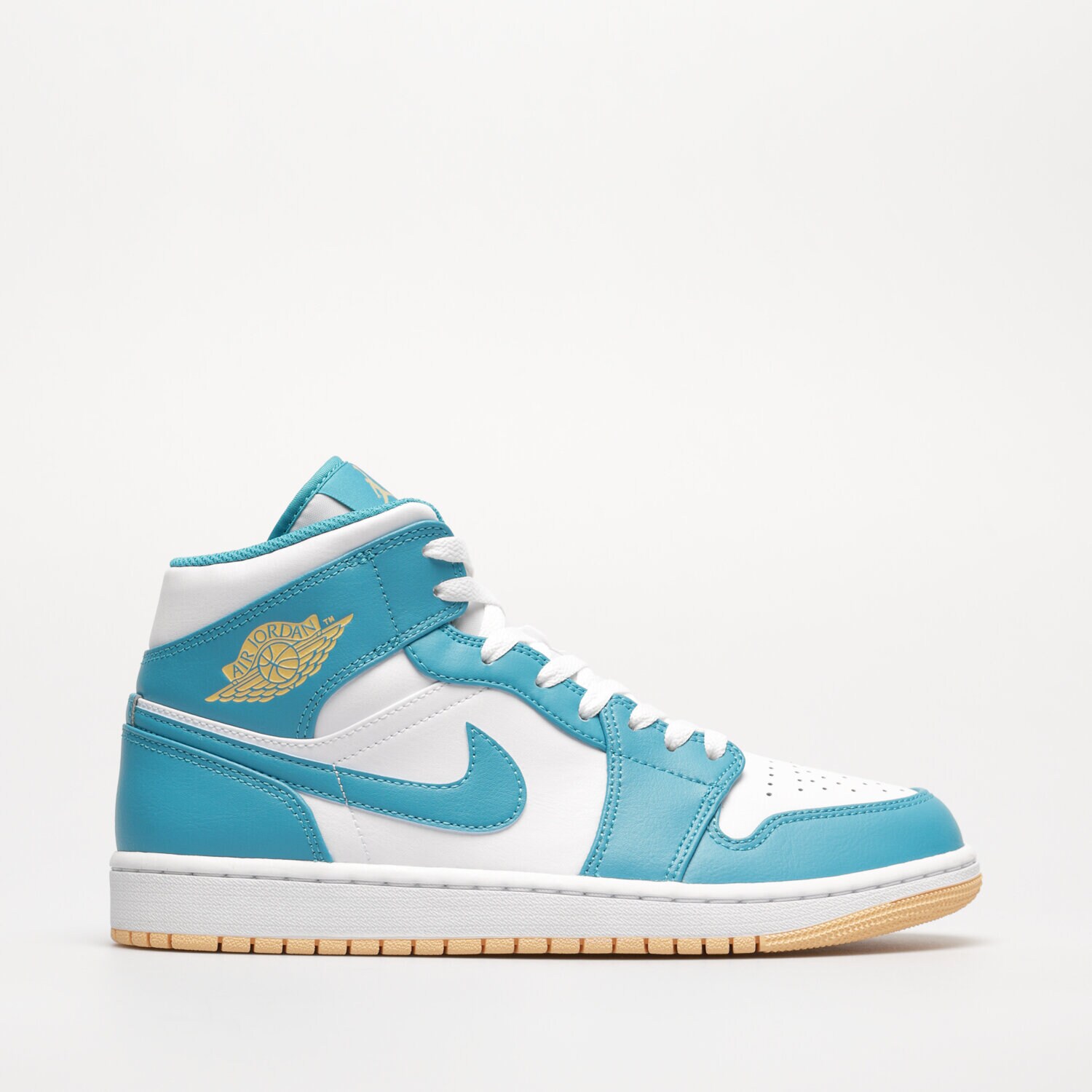 Buty sneakersy męskie AIR JORDAN 1 MID  DQ8426-400 BIAŁY
