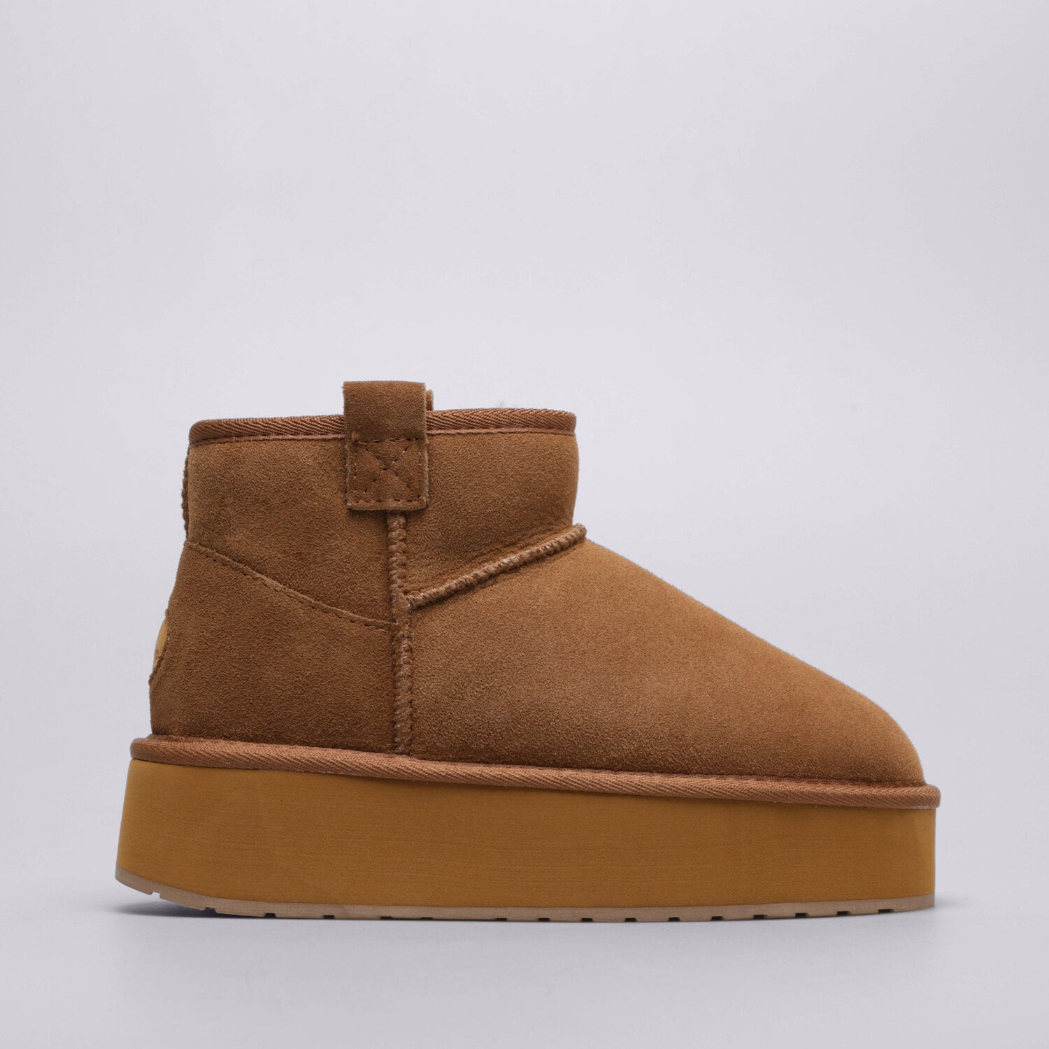 Buty zimowe damskie EMU AUSTRALIA FOYFLATFORM MICRO W13073CHESTNUT BRĄZOWY