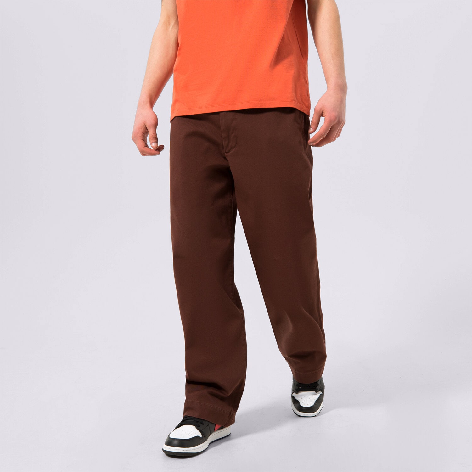 Spodnie sportowe męskie LEVI'S SPODNIE SKATE LOOSE CHINO A09700009 BRĄZOWY