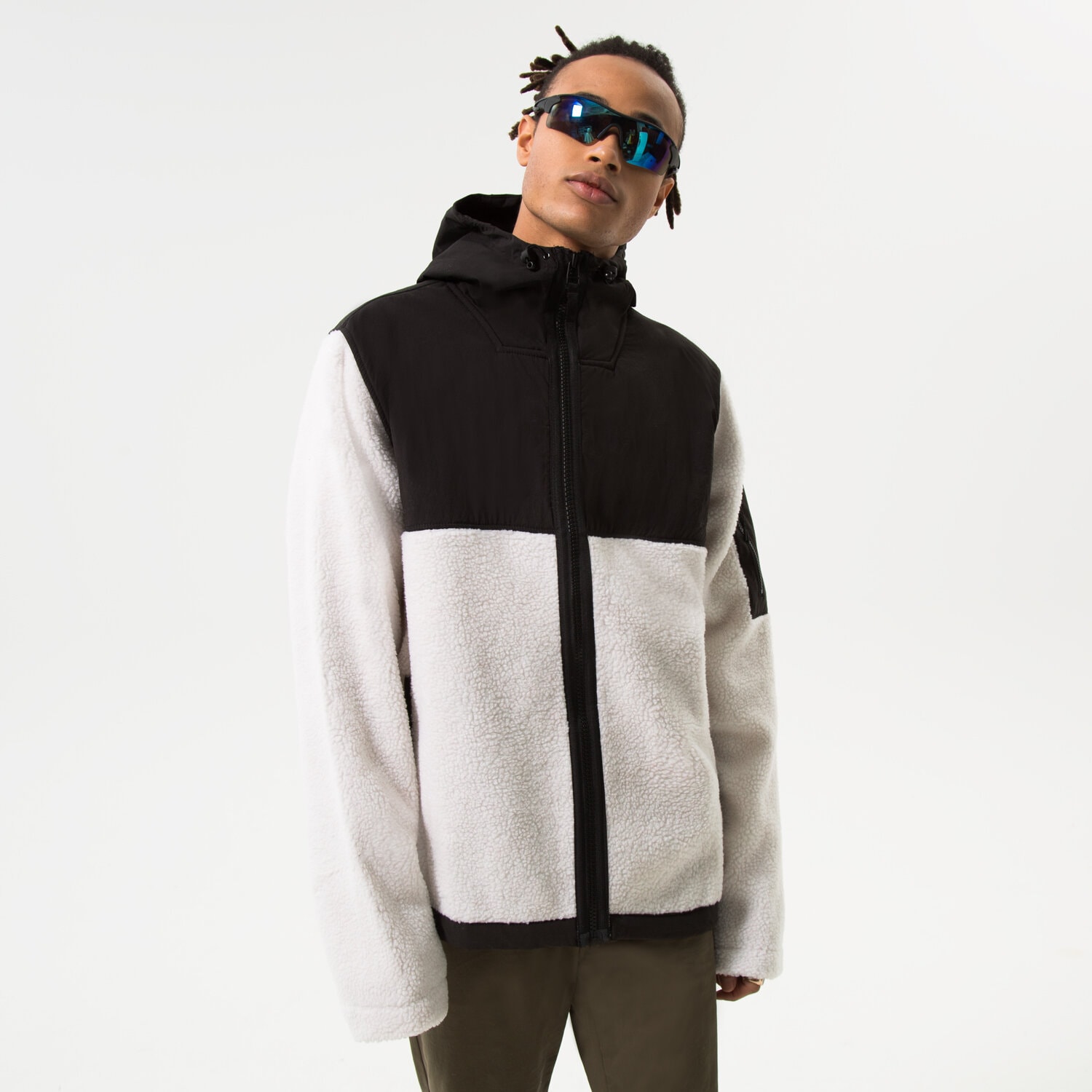 Bluza męska HELLY HANSEN POLAR ROZPINANA PATROL PILE 53678990 BEŻOWY