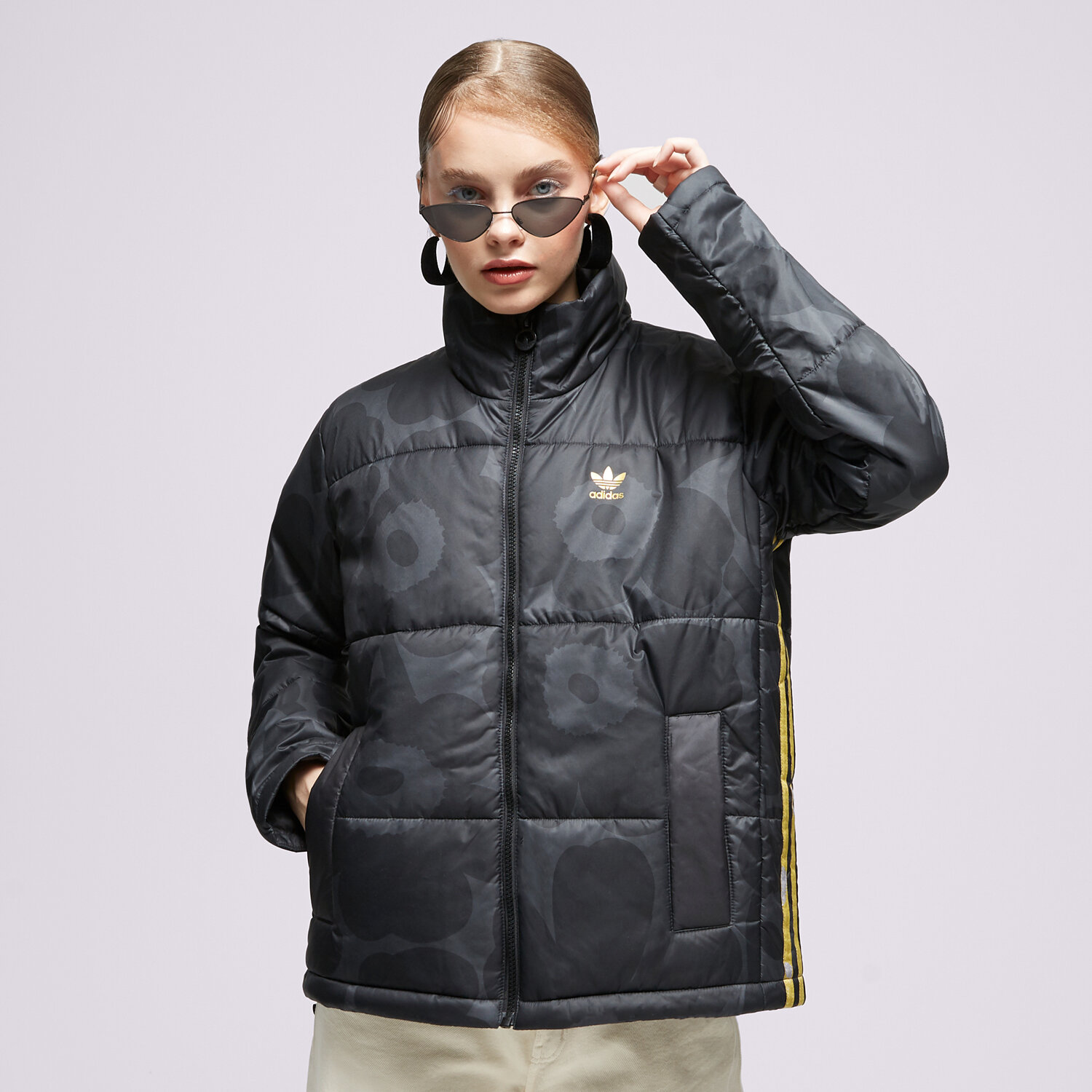 Kurtka wiosenna / jesienna damska ADIDAS KURTKA H20413 H20413 CZARNY