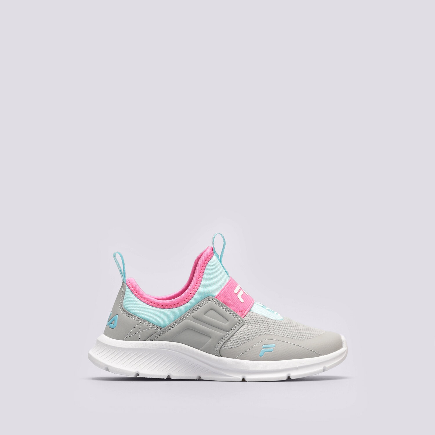 Buty sneakersy dla dzieci FILA LANDBUZZER 3RM01396-256 SZARY