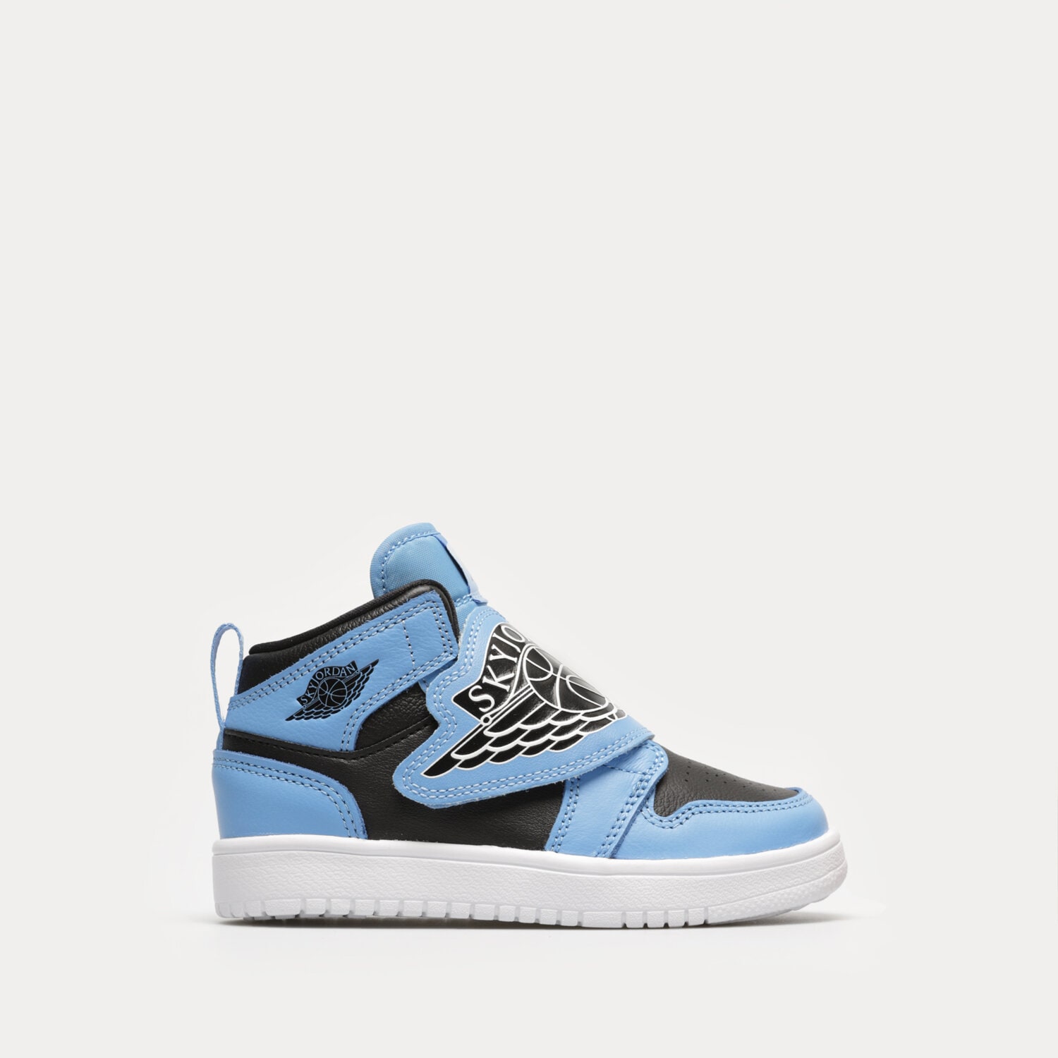 Buty sneakersy dla dzieci SKY JORDAN 1  BQ7197-401 NIEBIESKI
