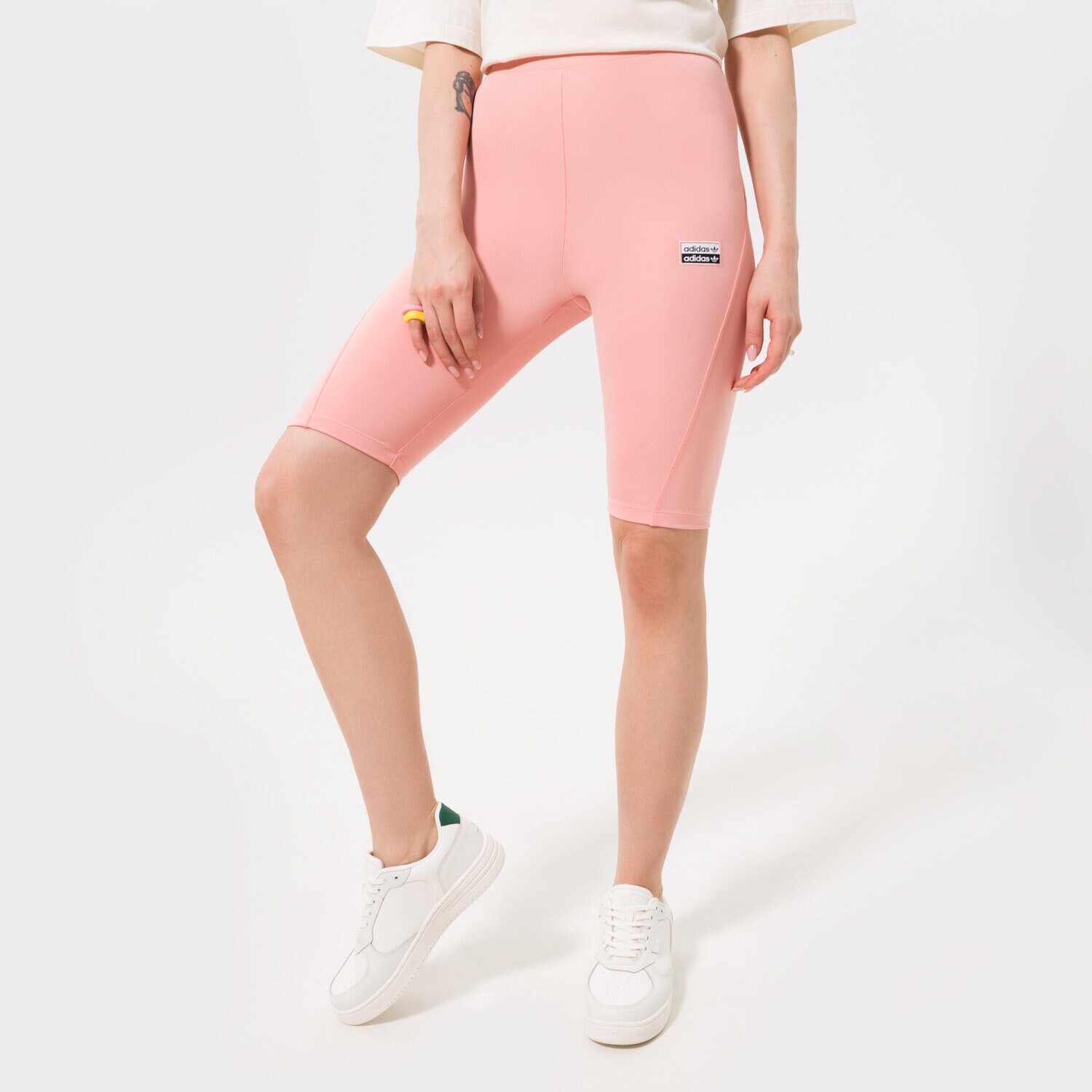 Spodnie sportowe damskie ADIDAS LEGGINGS GD3881 GD3881 RÓŻOWY