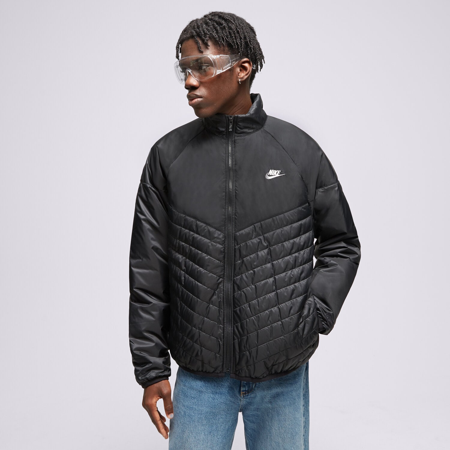 Kurtka zimowa męska NIKE KURTKA ZIMOWA M NK WR TF MIDWEIGHT FB8195-010 CZARNY