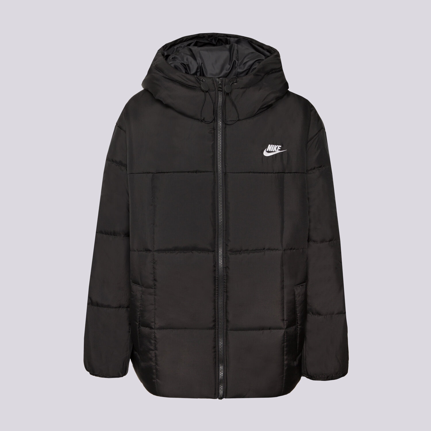 Kurtka zimowa damska NIKE KURTKA ZIMOWA W NSW TF THRMR SIZE+ FB7674-010 CZARNY