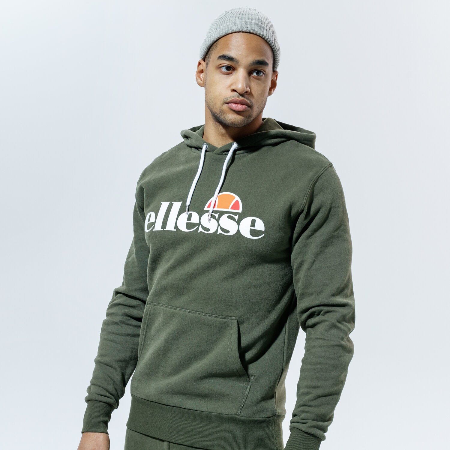 Bluza męska ELLESSE BLUZA Z KAPTUREM SL GOTTERO KHA SHC07407506 KHAKI